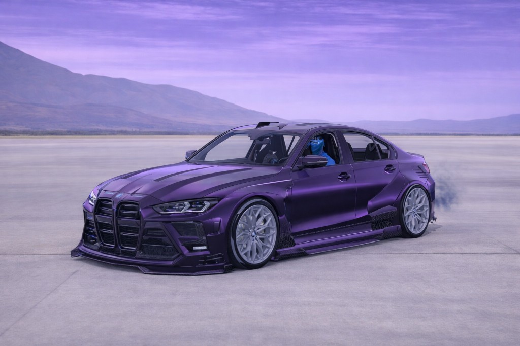 BCS_BM3N — purple widebody BMW M3