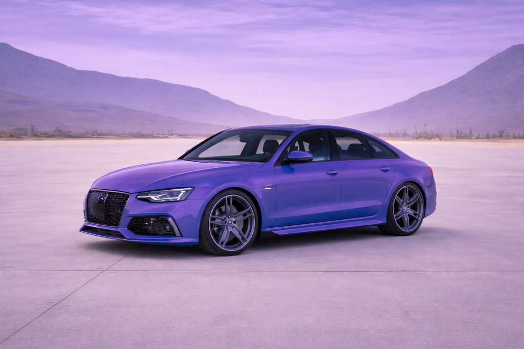OBEYSR7 — purple performance sedan