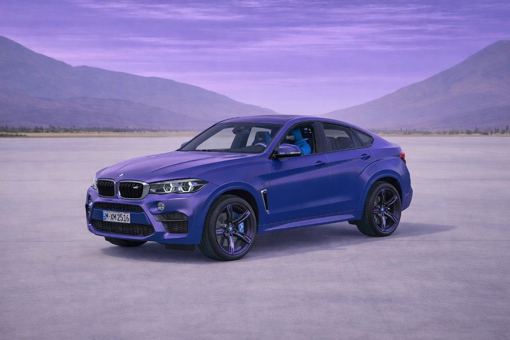 REBLA6GTS — purple BMW X6 M